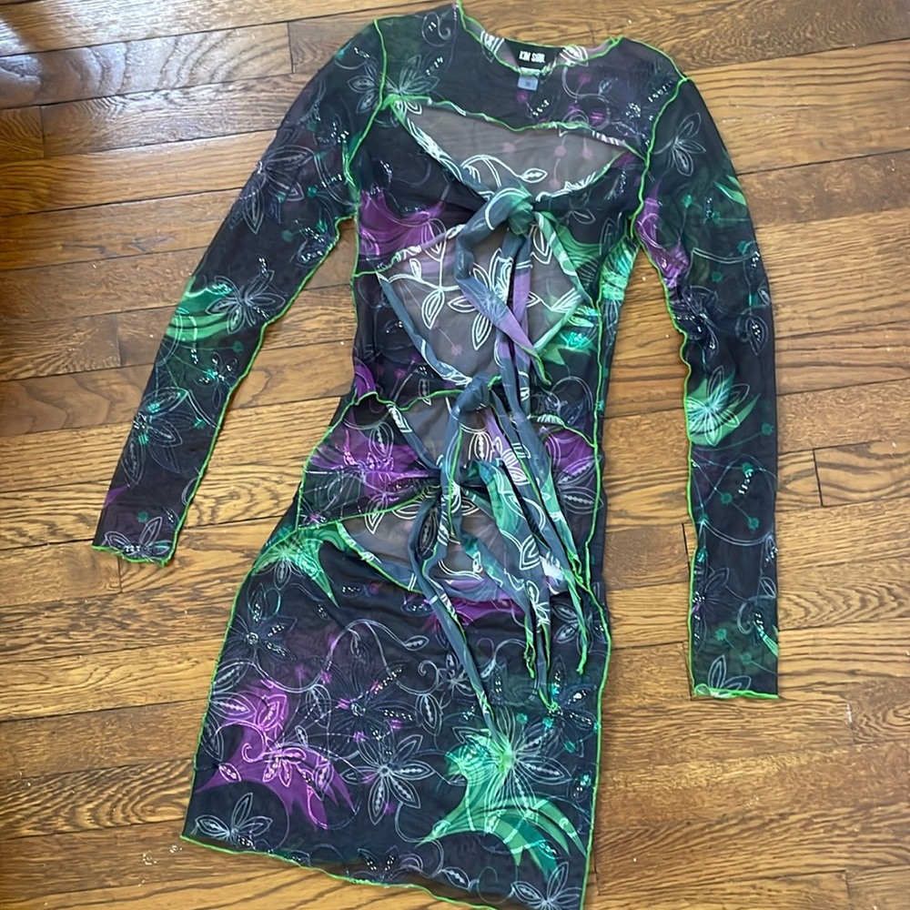 Kim Shui Multi Tie Mesh Dress